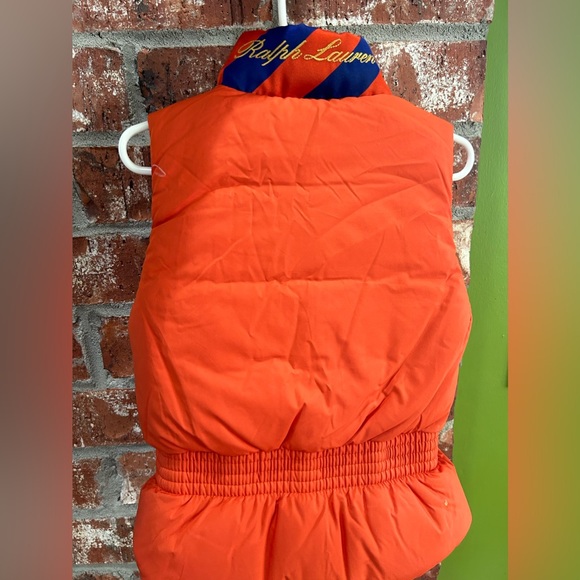 Super Cute 🧡💓Polo by Ralph Lauren reversible vest size 4T - Picture 5 of 5